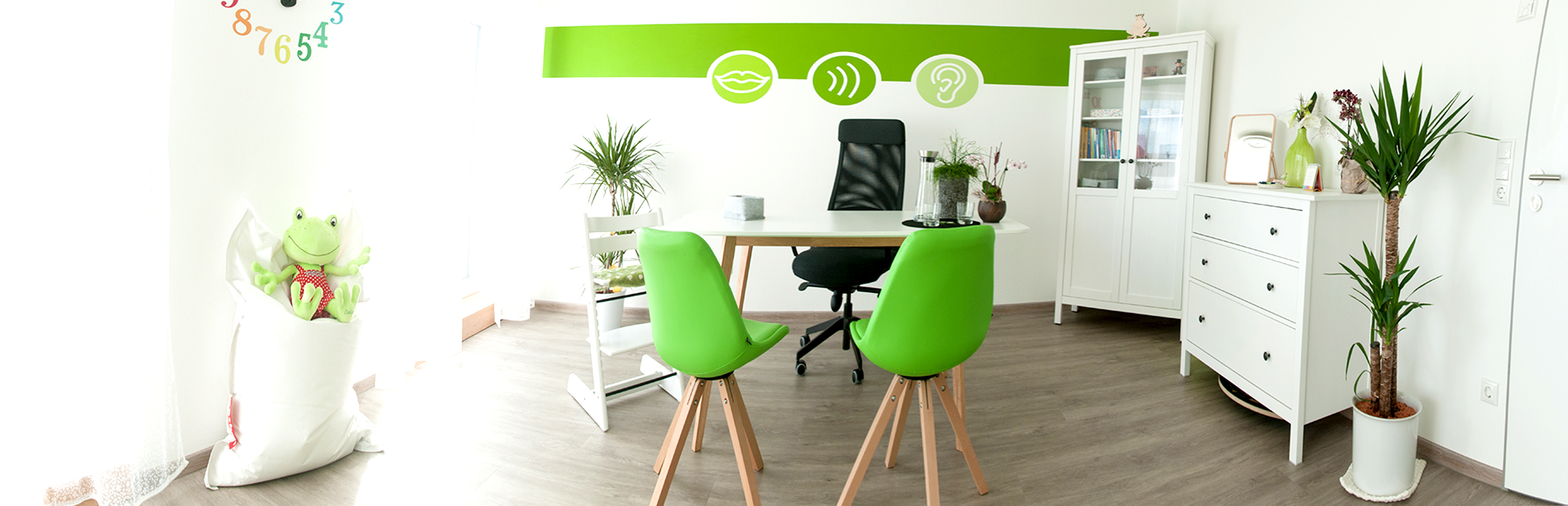 Logopädische Praxis Behandlungszimmer